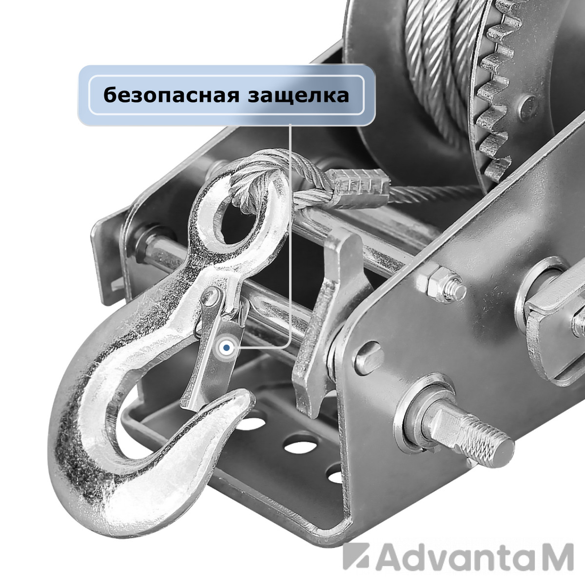 Лебедка ручная барабанная  (канат) GEARSEN FD 1320 - 5