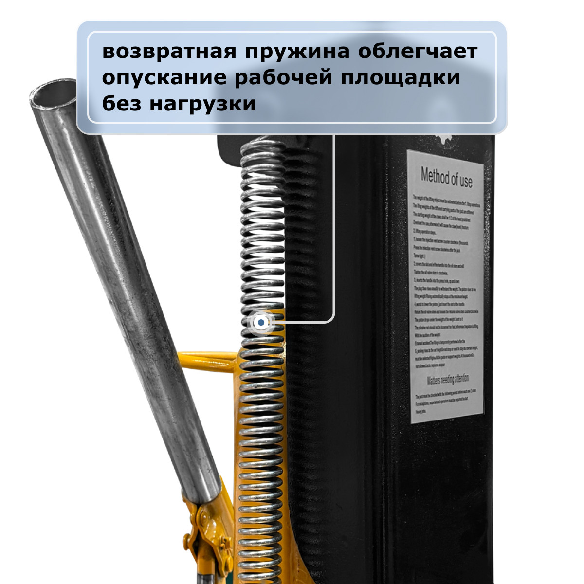 3 - Домкрат гидравлический с лапой GEARSEN MNS 5