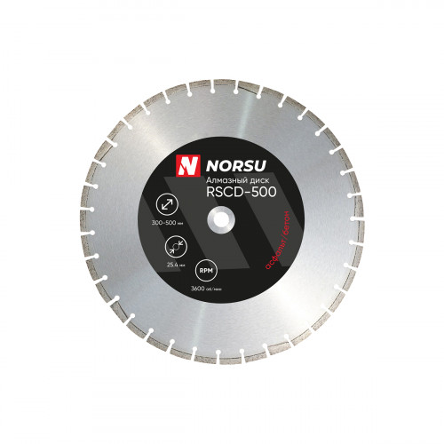 0 - Диск алмазный для швонарезчика NORSU (500 мм) RSCD-500
